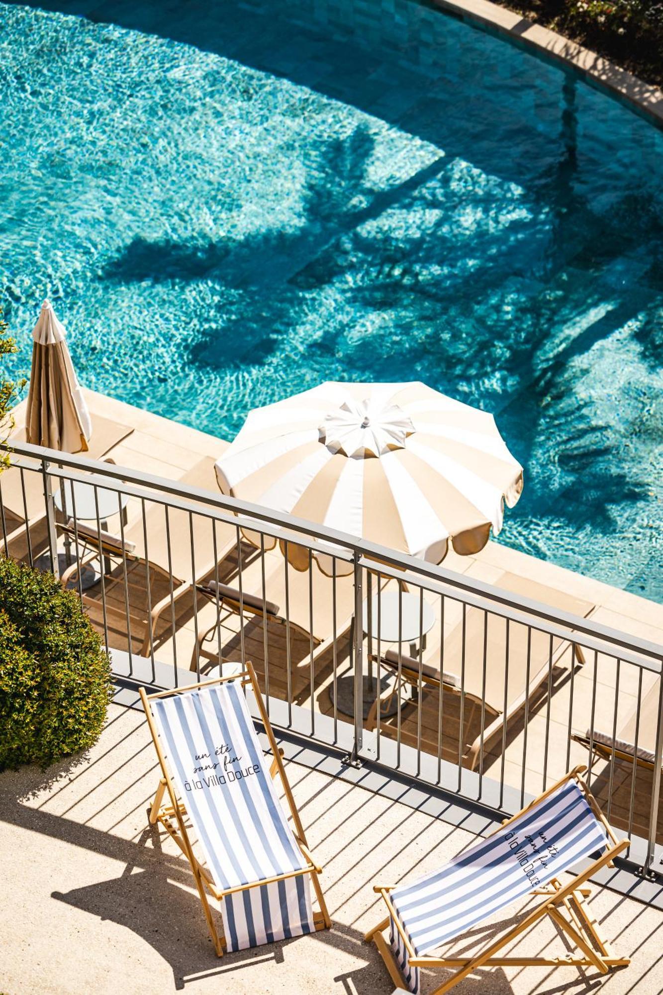 Hotel La Villa Douce Rayol-Canadel-sur-Mer Bagian luar foto
